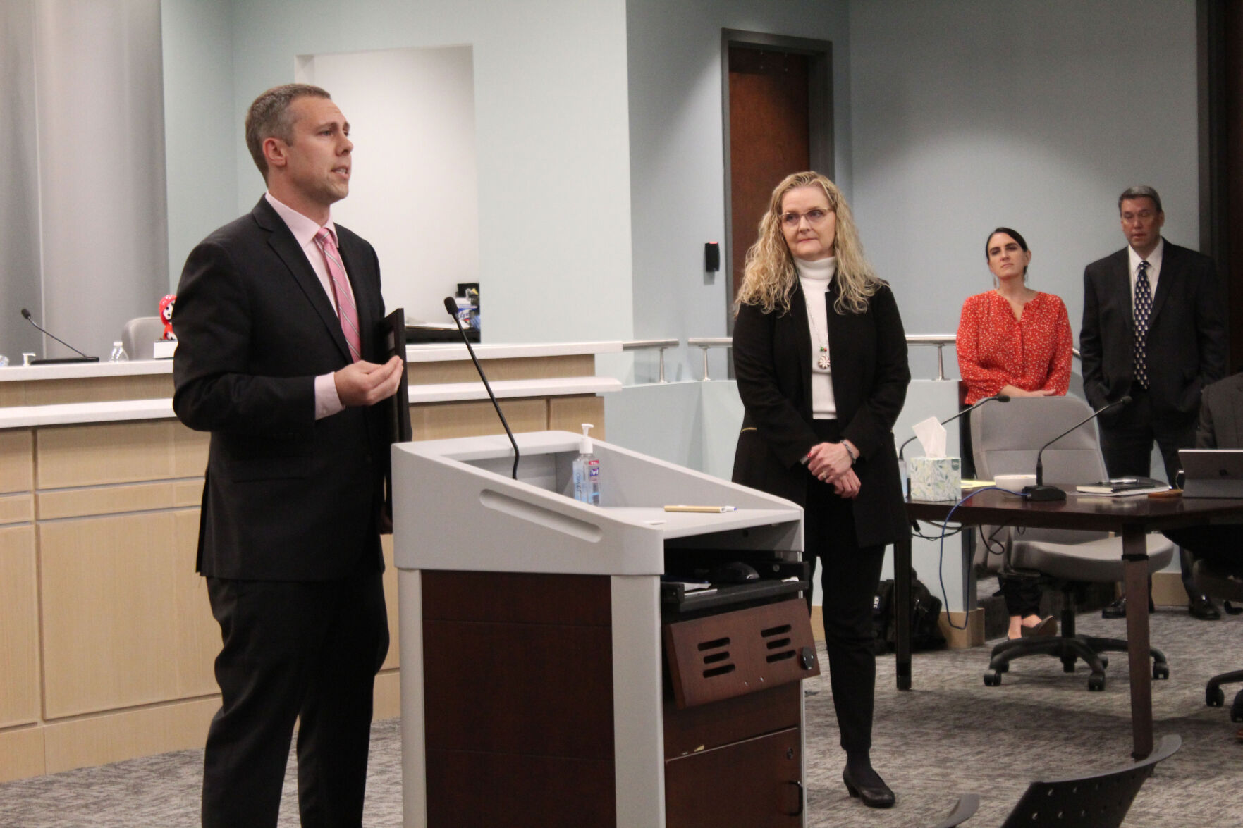 Outgoing Johns Creek City Council members honored